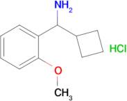 Cyclobutyl(2-methoxyphenyl)methanamine hydrochloride