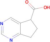 6,7-Dihydro-5H-cyclopenta[d]pyrimidine-5-carboxylic acid