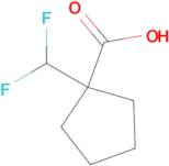 1-(Difluoromethyl)cyclopentane-1-carboxylic acid