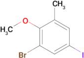 1-Bromo-5-iodo-2-methoxy-3-methylbenzene