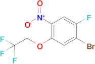 1-Bromo-2-fluoro-4-nitro-5-(2,2,2-trifluoroethoxy)benzene