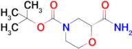 Tert-butyl (R)-2-carbamoylmorpholine-4-carboxylate