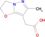 2-(6-Methyl-2,3-dihydropyrazolo[5,1-b]oxazol-7-yl)acetic acid