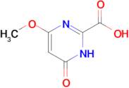 4-methoxy-6-oxo-1,6-dihydropyrimidine-2-carboxylic acid