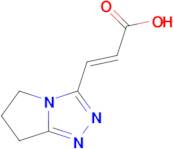 (E)-3-(6,7-dihydro-5H-pyrrolo[2,1-c][1,2,4]triazol-3-yl)acrylic acid