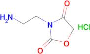 3-(2-Aminoethyl)oxazolidine-2,4-dione hydrochloride