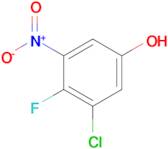 3-Chloro-4-fluoro-5-nitrophenol