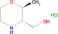 ((2S,3S)-2-methylmorpholin-3-yl)methanol hydrochloride