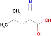 2-Cyano-4-methylpentanoic acid