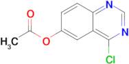 4-Chloroquinazolin-6-yl acetate