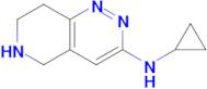 N-cyclopropyl-5,6,7,8-tetrahydropyrido[4,3-c]pyridazin-3-amine