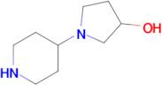 1-(Piperidin-4-yl)pyrrolidin-3-ol