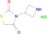 3-(Azetidin-3-yl)thiazolidine-2,4-dione hydrochloride