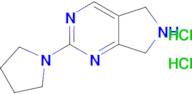 2-(Pyrrolidin-1-yl)-6,7-dihydro-5H-pyrrolo[3,4-d]pyrimidine dihydrochloride