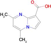 2,4-Dimethylpyrrolo[1,2-a]pyrimidine-8-carboxylic acid