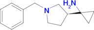 (S)-1-(1-benzylpyrrolidin-3-yl)cyclopropan-1-amine