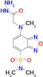 7-((2-Hydrazinyl-2-oxoethyl)(methyl)amino)-N,N-dimethylbenzo[c][1,2,5]oxadiazole-4-sulfonamide