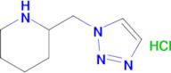 2-((1H-1,2,3-triazol-1-yl)methyl)piperidine hydrochloride