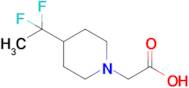 2-(4-(1,1-Difluoroethyl)piperidin-1-yl)acetic acid