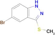 5-Bromo-3-(methylthio)-1H-indazole