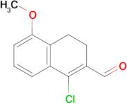 1-Chloro-5-methoxy-3,4-dihydronaphthalene-2-carbaldehyde