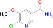 6-Chloro-5-methoxynicotinamide