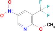 2-Methoxy-5-nitro-3-(trifluoromethyl)pyridine