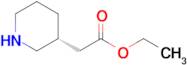 Ethyl (R)-2-(piperidin-3-yl)acetate