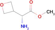 Methyl (R)-2-amino-2-(oxetan-3-yl)acetate
