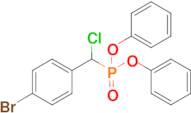 Diphenyl ((4-bromophenyl)chloromethyl)phosphonate