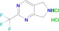 2-(Trifluoromethyl)-6,7-dihydro-5H-pyrrolo[3,4-d]pyrimidine dihydrochloride