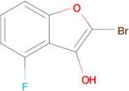 2-bromo-4-fluoro-1-benzofuran-3-ol