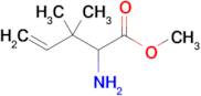 Methyl 2-amino-3,3-dimethylpent-4-enoate