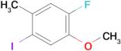 1-Fluoro-4-iodo-2-methoxy-5-methylbenzene