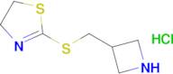 2-((Azetidin-3-ylmethyl)thio)-4,5-dihydrothiazole hydrochloride