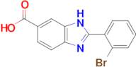 2-(2-Bromophenyl)-1H-benzo[d]imidazole-6-carboxylic acid