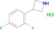 3-(2,4-Difluorophenyl)azetidine hydrochloride