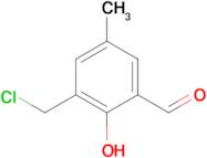 3-(Chloromethyl)-2-hydroxy-5-methylbenzaldehyde