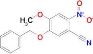 5-(Benzyloxy)-4-methoxy-2-nitrobenzonitrile