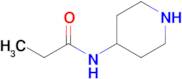 N-(piperidin-4-yl)propionamide