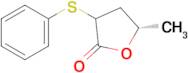 (5S)-5-methyl-3-(phenylthio)dihydrofuran-2(3H)-one