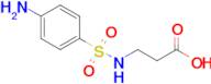 3-((4-Aminophenyl)sulfonamido)propanoic acid