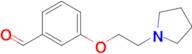 3-(2-(Pyrrolidin-1-yl)ethoxy)benzaldehyde