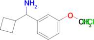 Cyclobutyl(3-methoxyphenyl)methanamine hydrochloride