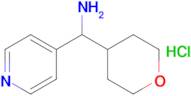 Pyridin-4-yl(tetrahydro-2H-pyran-4-yl)methanamine hydrochloride