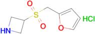 3-((Furan-2-ylmethyl)sulfonyl)azetidine hydrochloride