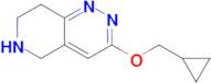 3-(Cyclopropylmethoxy)-5,6,7,8-tetrahydropyrido[4,3-c]pyridazine