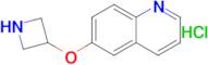 6-(Azetidin-3-yloxy)quinoline hydrochloride