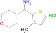 (3-Methylthiophen-2-yl)(tetrahydro-2H-pyran-4-yl)methanamine hydrochloride