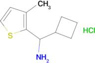 Cyclobutyl(3-methylthiophen-2-yl)methanamine hydrochloride